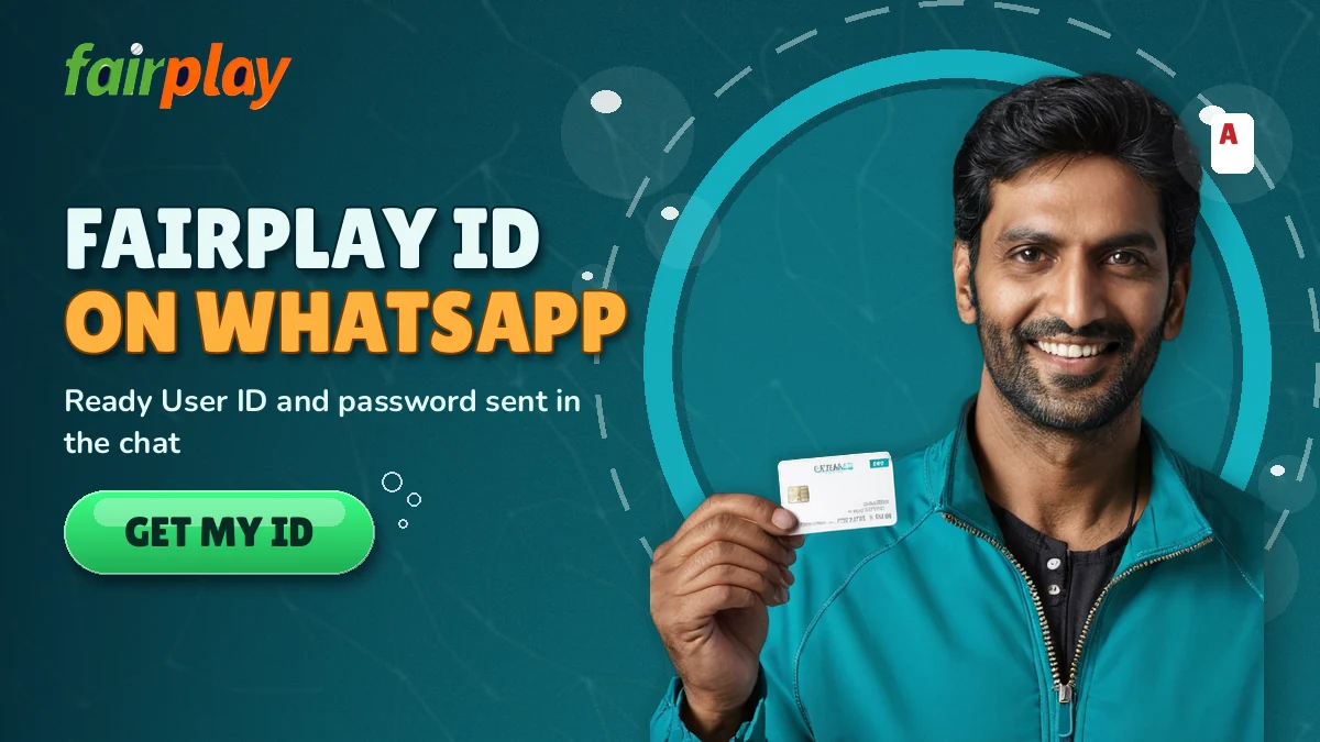 FairPlay ID ready on WhatsApp with User ID and password
