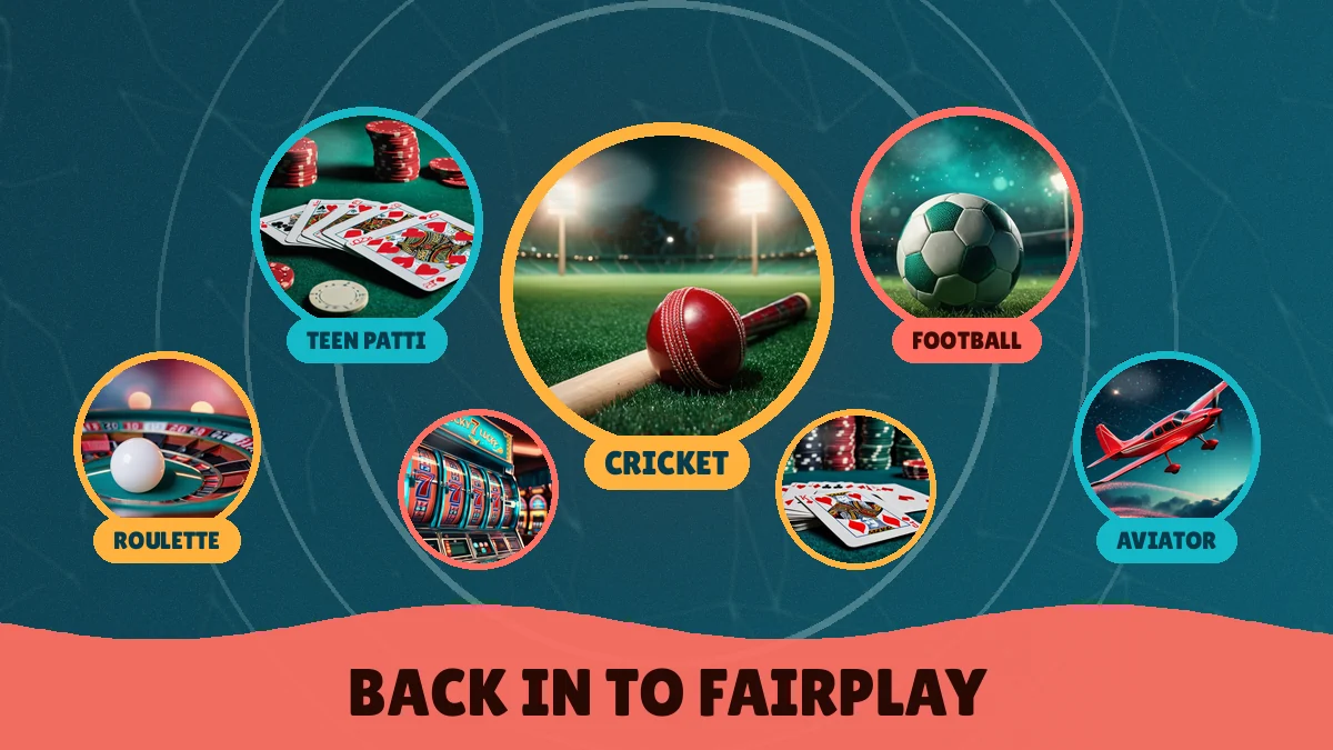 FairPlay login password opening cricket and casino games from one account